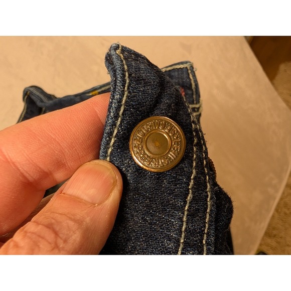 Vintage Y2K Juniors Levis 518 May '01 Superlow Boot Cut Jeans  Size 11 S 34/30 - Picture 10 of 15